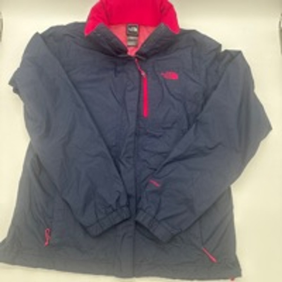 Women's The North Face Jacket Size L Blue pink